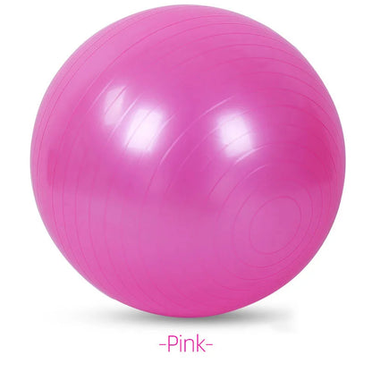 PVC Fitness Balls Yoga Ball Thickened Explosion-proof Exercise Home Gym Pilates Equipment Balance Ball 45cm/55cm/65cm/75cm/85cm