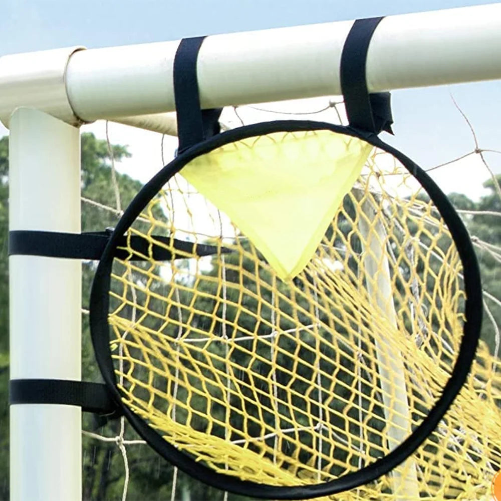 1/2pcs Football Target Net Foldable Football Training Net Easy to Attach and Detach Soccer Goal for Football Training Practice