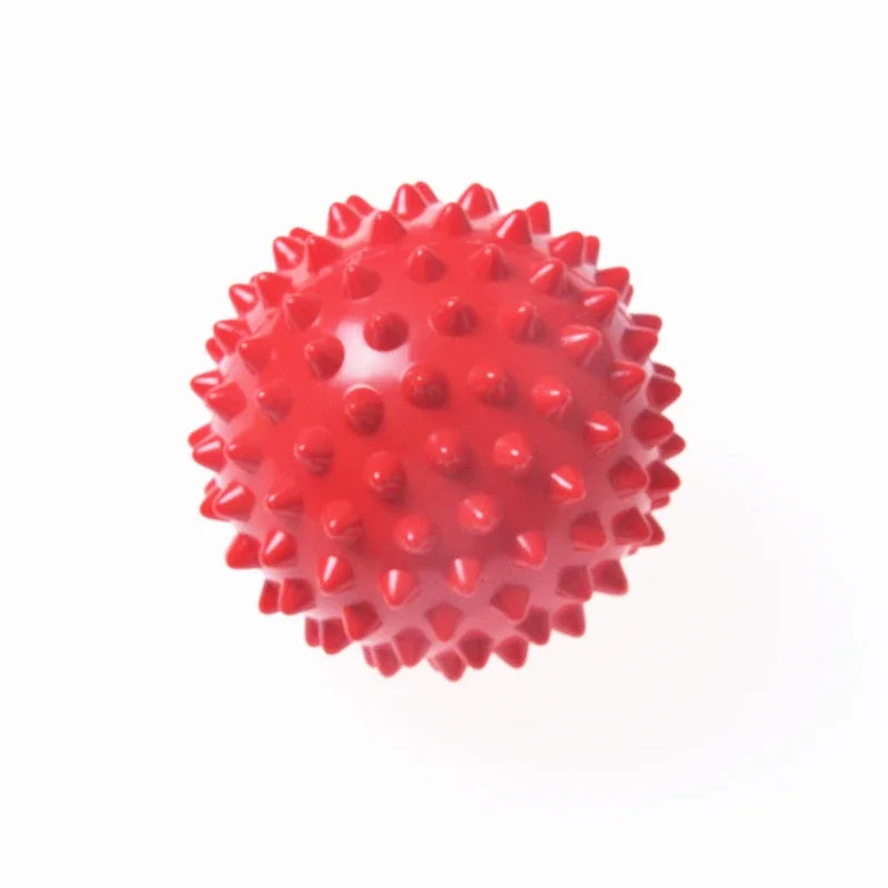 7cm Fitness Physiotherapy PVC Ball Hard Spiked Massage Ball Relieve Plantar Fasciitis Portable Equipment Body Building Sports