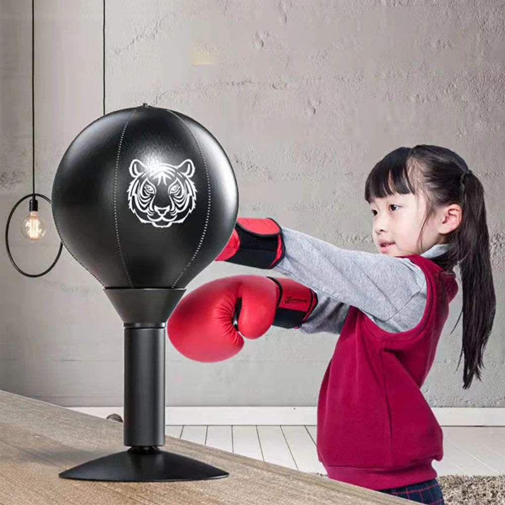 Desktop Punching Bag Table Boxing Punch Ball with Strong Suction Cup Kids Adults Stress Relief Toys For Thai Sports Equipment