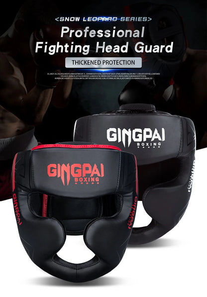 Kick Boxing Helmet Karate Muay Thai Guantes De Boxeo Free Fight Headgear MMA Head Guard Sanda Training Adults Kids Equipment