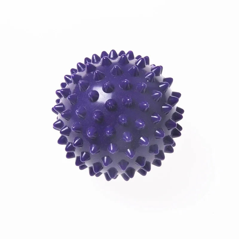 7cm Fitness Physiotherapy PVC Ball Hard Spiked Massage Ball Relieve Plantar Fasciitis Portable Equipment Body Building Sports