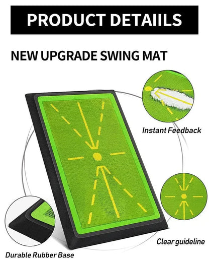 PGM Golf Strike Mat Bead Display Track Beginner Training Trace Detection Pad Swing Exerciser PM130-B