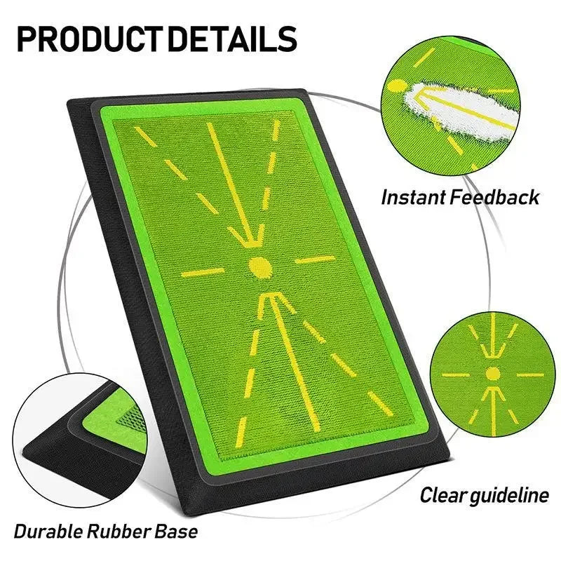 PGM Golf Strike Mat Bead Display Track Beginner Training Trace Detection Pad Swing Exerciser PM130-B