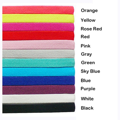 Thin Sport Headbands for Women and Men Non-slip Yoga Hair Band Elastic Sweatbands for Football,Basketball,Soccer,Tennis and Golf